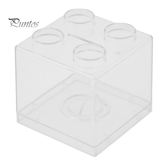 

Полезная пустая удобная коробка для хранения монет, игрушечные блоки, коробки для денег, настольное украшение для подарков чистый