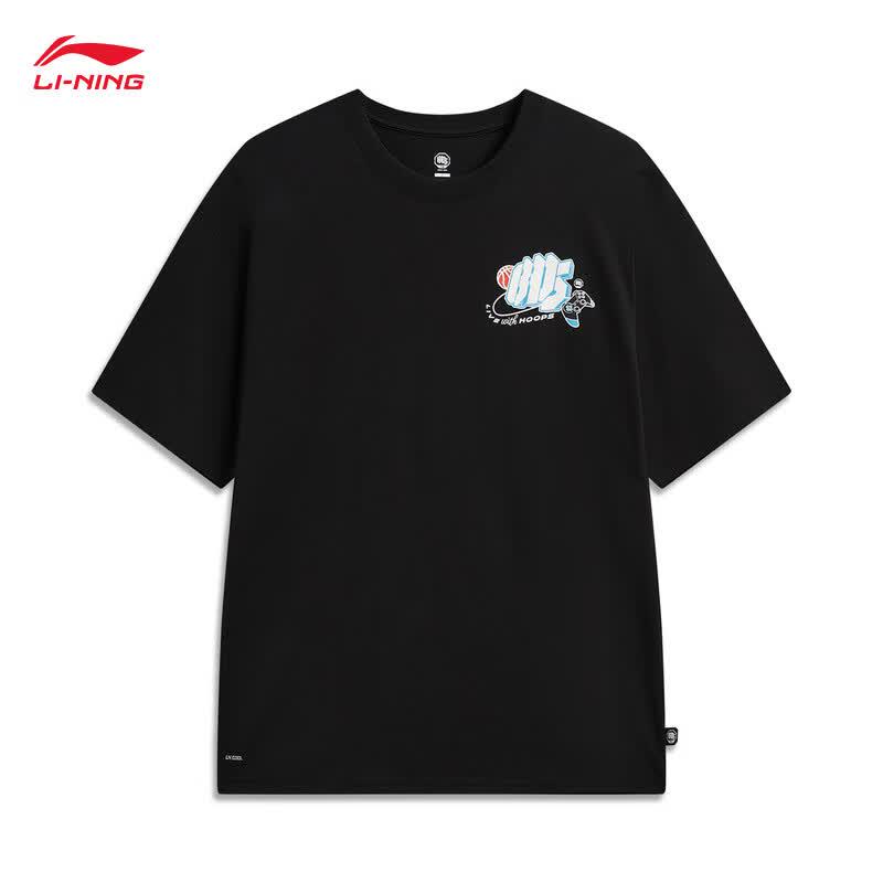 Li-Ning BADFIVE Men s AHSW357 Ice Feel Short Sleeve T-Shirt M