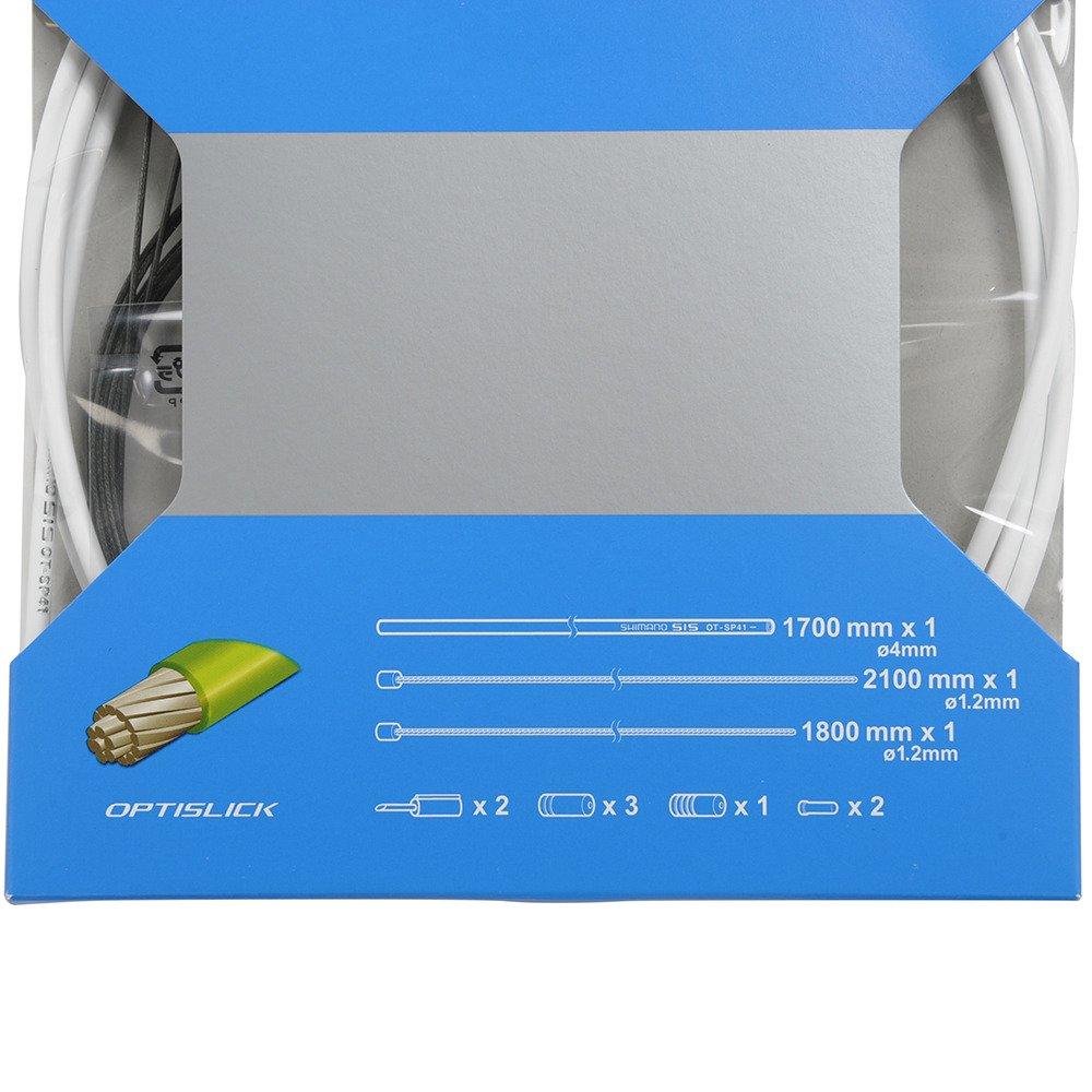 SHIMANO Náhradní díly Sada řadicích lanek Optislick ROAD Bílá Y60198030