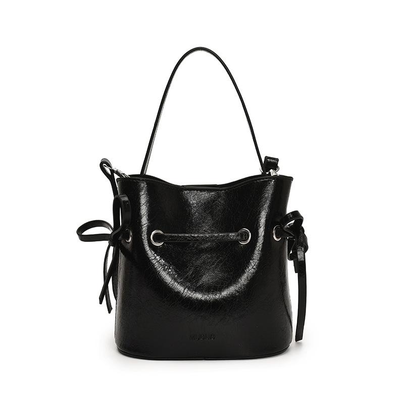 Premium Handbag Women's Bag New Niche Versatile Simple Retro Trendy Shoulder Messenger Bag