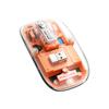 New Transparent Gaming Mouse Bluetooth Wireless Mouse with RGB Light Rechargeable Mouse for PC Gamer Notebook Laptop Accessories