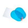 Fonken 2Pcs/set Rainproof Car Accessories Car Mirror Window Clear Film Membrane Anti Fog Anti-glare Waterproof Sticker Driving Safety