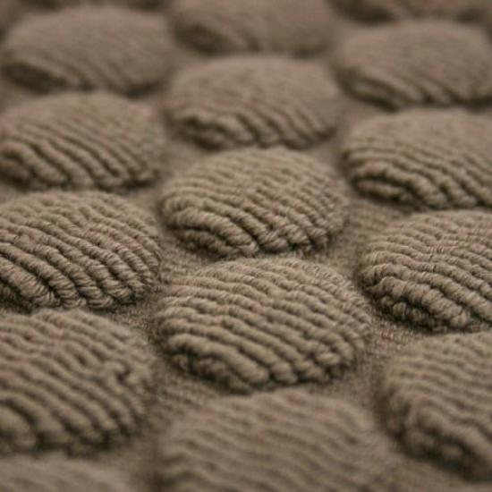 Natural Time Dot Bath Mat Made In Japan Brown (Imabari Towel)