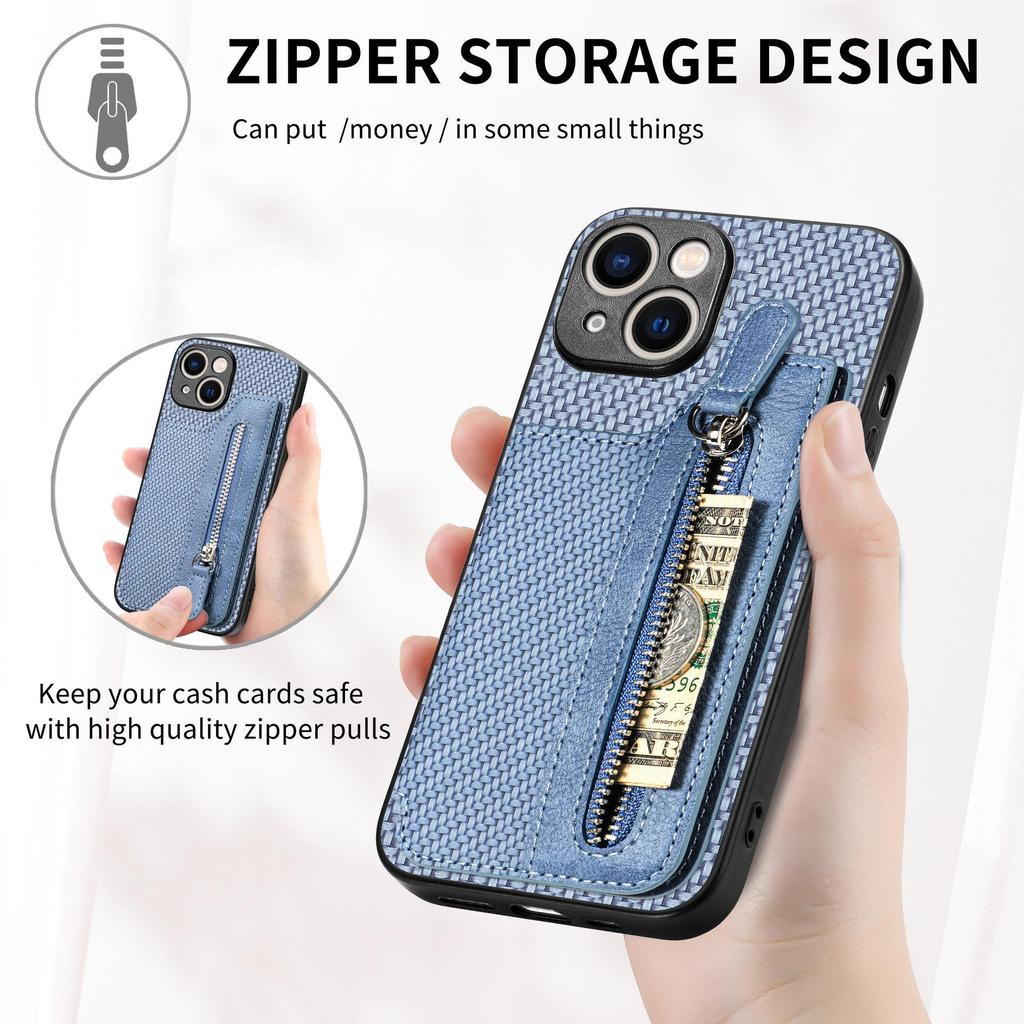 Multifunction Leather Case & Card Holder for Apple 16, Samsung, Redmi, Huawei