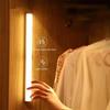 Rechargeable PIR Motion Sensor LED Bar Lights Human Infared Induction Night Light Portable Kitchen Cabinet Light 10/20/30/50cm