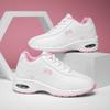 Fashion Air Cushion Sneaker for Women PU Leather Waterproof and Flexible Running Shoes Outdoor Training Toe