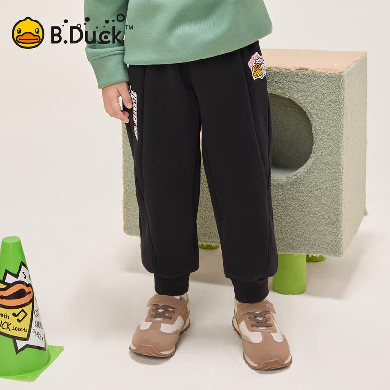 B.Duck Boys' Fleece-Lined Winter Sweatpants