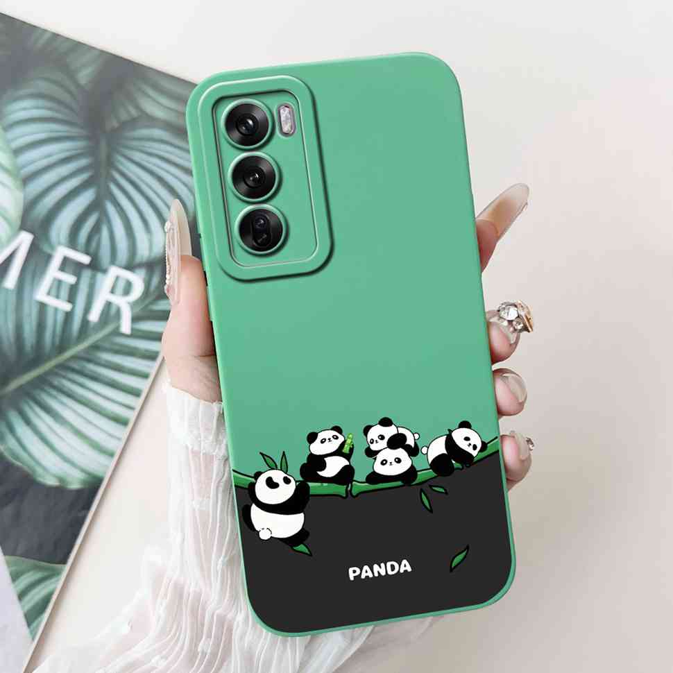 Silicone Case For Oppo Reno12 5G Colorful Small Cat Soft Cover For Oppo Reno 12 F 12F Reno12 FS 5G Protectors Cases Coque