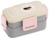 Skater Antibacterial Soft Serving Bento Delivery Studio Made In PFLW4AG Ag+ Two-Tier Box, 600ml, Kiki's Service, Jiji, Ghibli, Japan,