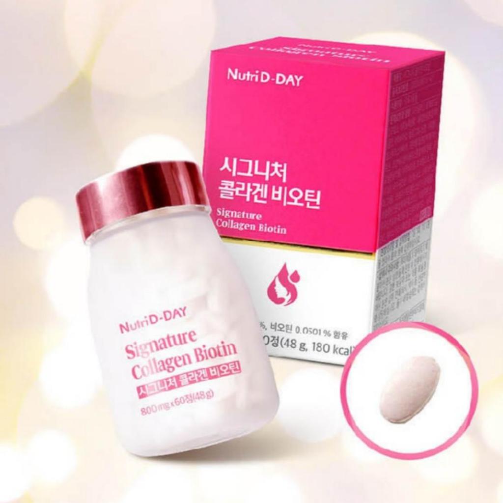 [Nutri D-day] Signature Collagen Biotin 60ea