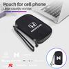CKBSX1 Car Digital Storage Bag Waterproof Cable EVA Charging Tools Organizer For Honda Jsrzcing Civic Accord Fit City Vezel CRV Odyssey