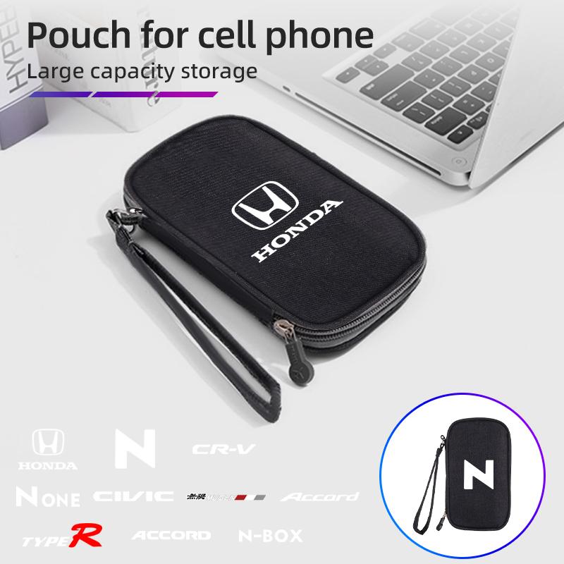CKBSX1 Car Digital Storage Bag Waterproof Cable EVA Charging Tools Organizer For Honda Jsrzcing Civic Accord Fit City Vezel CRV Odyssey