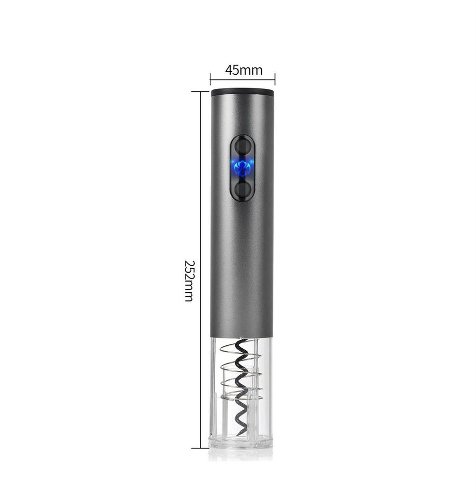 1 Pcs Electric Cordless Wine Bottle Opener Corkscrew Cutter Automatic One Click