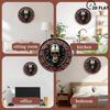 25x25cm Wood Wall Clock that is a Sudoku Puzzle with a Custom Solution