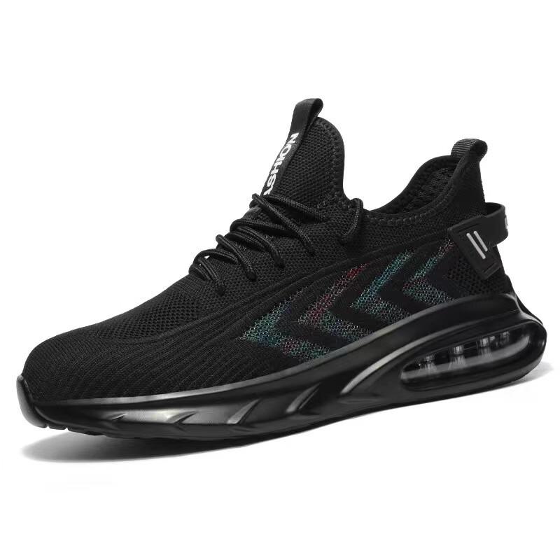 HUIZUMEI Summer Lightweight Safety Work Shoes 36