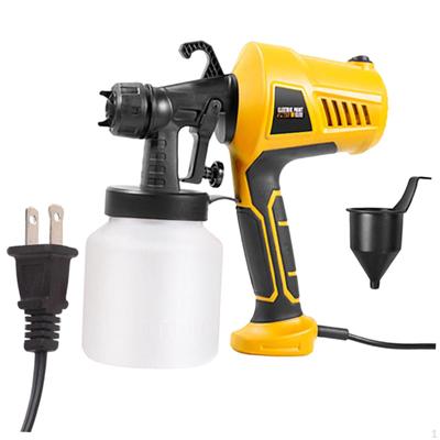 800ml Paint Sprayer, 400W High Power HVLP Spray, 3 Patterns, Easy To Clean, for Furniture, Cabinets,