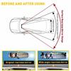 Car ide Panoramic Wide Angle Auto Rear View Mirror Glass 300mm No Blind Spot