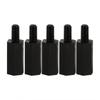 100pcs M2 M3 M4 Plastic Nylon Hex Male Female Female Spacer Round Head Screw Nut