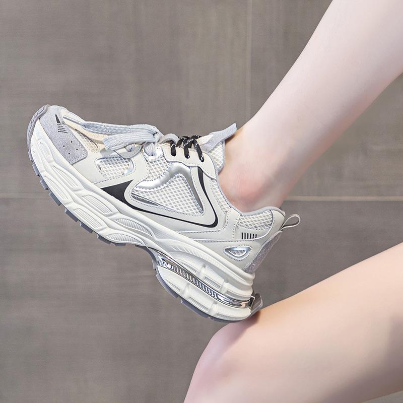 Thick Bottomed White Shoes Pop Shoes Women's Shoes Shoes Leather Shoes