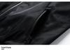 Reversible Spring & Autumn American Style Pilot Jacket with Embroidered Patches - Plus Size