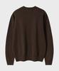 Leire Everyday Round Knit Cardigan [Brown]
