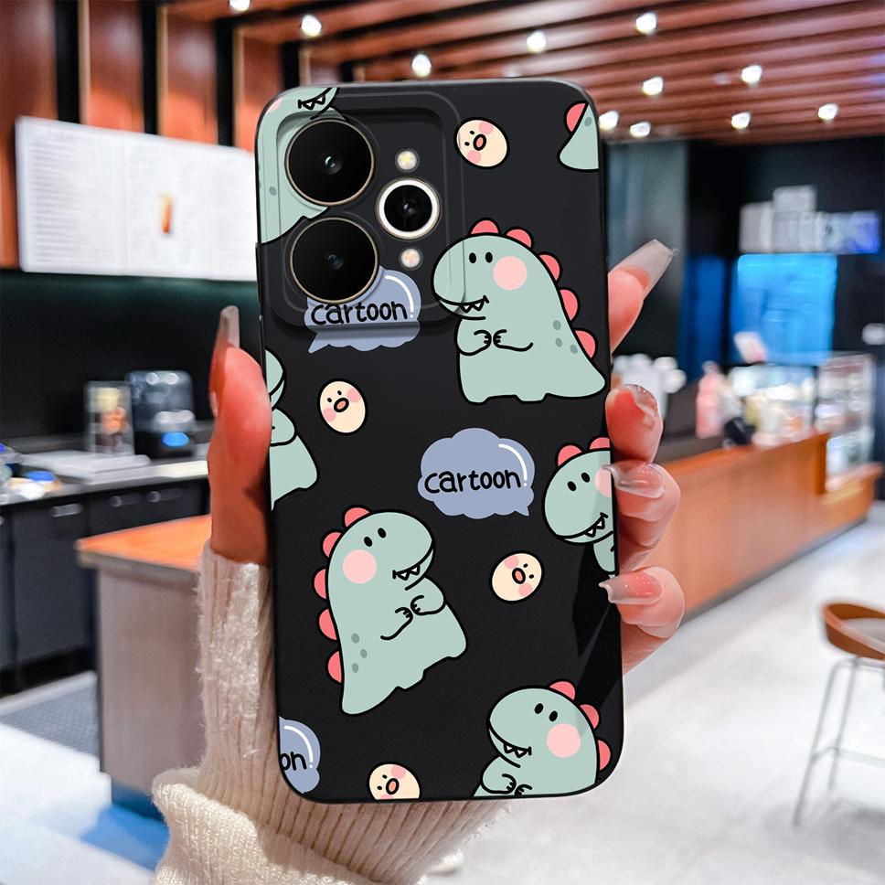 Pour Coque de Téléphone Realme 15 Pro 5G Jolis Motifs de Design Coque Souple en Silicone Liquide Pour Realme 15Pro Haute Qualité Pare-chocs Anti-Chute
