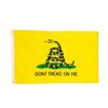 Gadsden Flag Don't Tread On Me Schlangenflagge 2x3ft 3x5ft Langlebige Polyester Druckfahne Innen Außen Garten Wandbehang Dekor