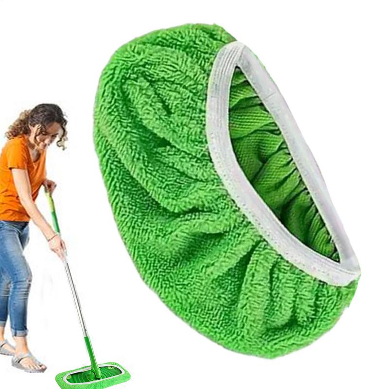 Floor Cleaning Mop Pads Reusable Microfiber Mop Pads Covers Wet & Dry Cleaning Cloths Mop Head Replacement For Home Cleaning