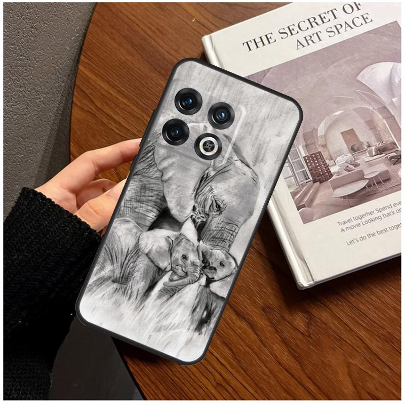 Baby Elephant For OnePlus 15 13 12 11 13T 10T 8T 10R 12R 13R Case For OnePlus Nord 5 CE 3 2 4 Lite N20 N30 OnePlus 15