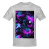 100 Cotton Purple And Blue Galaxy Tshirt Unisexs Fashion Oversized T Shirt Unisex Crew Neck Summer Shirts Tops S6xl