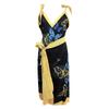 Fashion Women's Sexy Printed V Neck Strap Backless Beachwear Monokini Bikini Swimsuit  2 Piece Swimsuit