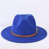 Popular European and American classic simple flat-brimmed top hat men's and women's fashionable and elegant versatile jazz hat top hat