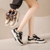 Thick baseplate shoes women's spring and autumn new women's shoes versatile student white shoes casual retro sports casual shoes
