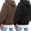 Solid Color Fashion Casual Men Drawstring Hooded Long Sleeve Pullover Hoodie