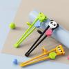 For Children Cartoon Animal Chopsticks Cute Bear Panda Elementary Learning Chopstick Baby Kids Training Tableware Food Sticks