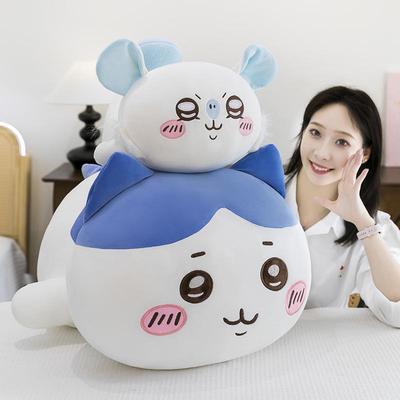 Zurücklehnende Plüschtierpuppe - Kuschelpuppe & Kissen für Mädchen, Geburtstagsgeschenk & Dekorative Figur