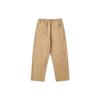 Vans Knit Sports Pants With Logo Print Straight Loose Comfortable Kids Bottoms Brown VN000KJ64MG