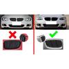 ///M-Color Grille ert Trims For 07-10 BMW E92/E93 3 Series Coupe w/ 14-Beams
