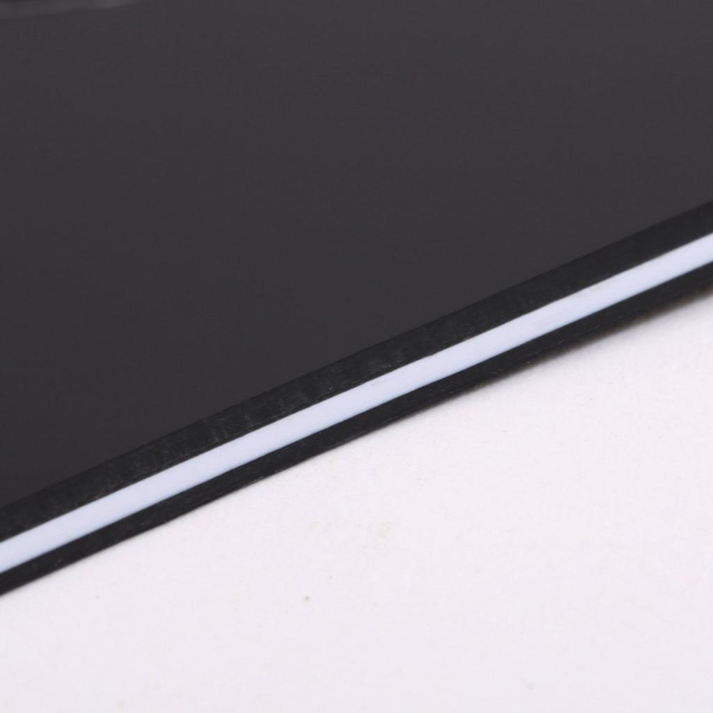 Musiclily Pro 10-Hole 65 60s Jaguar Pickguard for Fender American 60s Jaguar, Black, 3-Piece Set