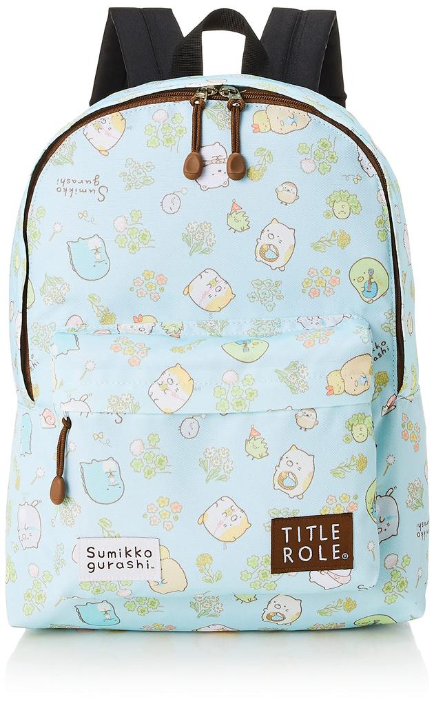 [TITLE ROLE] Sumikkogurashi Friendly Backpack, A4 Storage, Junior Size