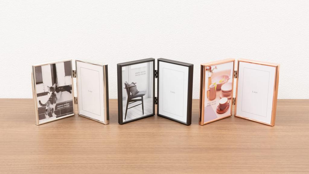 FUJICOLOR Fotoställ 1514TL, Metall, Stort, Vertikalt, Dubbelsidigt, Svart, 507137