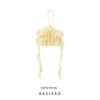 Kaslead New Arrival Women's Clothing Fashion Style Fashion Laminated Ruffles Halterneck Vest Tops 5039250