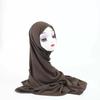 Fashion Strechy Cotton Jersey Hijab For Women Muslim Scarf Plain Long Shawls Islamic Turban Headbands Foulard New Headscarf Wrap