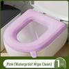 Universal Waterproof Toilet Seat Cover - All-Season, Washable, Quick-Dry, Wipeable EVA