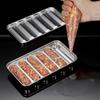 6 In 1 Sausage Maker Stainless Steel Mold DIY Hot Dog Handmade Ham Sausage Mould Kitchen Making and Refrigerated Hot Dog Tool
