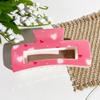 Uv-printed Square Gripper Sweet Fruit Print UpdoShark ClipHair Clip Hair Accessory