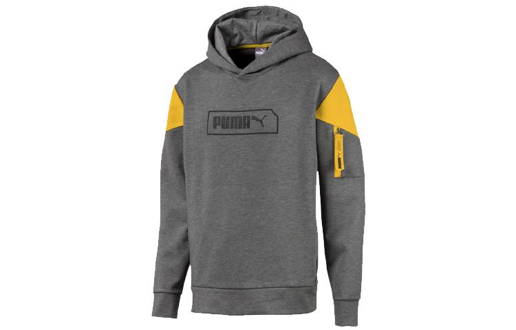 PUMA NU TILITY Sweatshirts Men s Gray Hooded Moderate Regular 581114-03 L