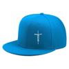 Faith Letter Cross Embroidery Hip-Hop Hats for Men Women Outdoor Adjustable Hardtop Breathable Sunscreen Sport Baseball Cap 1PC