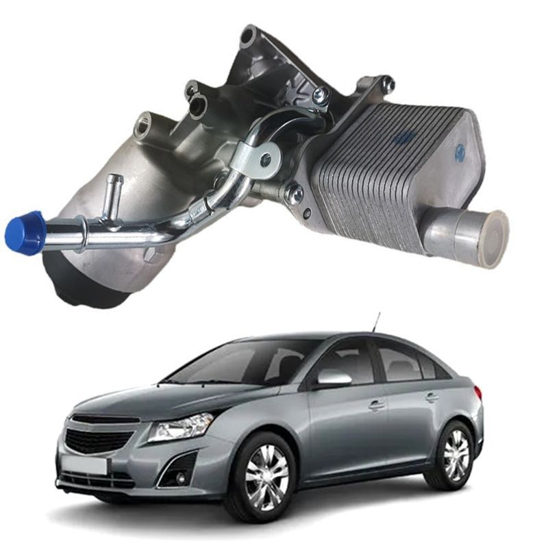 L08A-New Engine Oil Cooler Housing Assembly 55566784 650039 For Chevy Cruze Sonic Trax Buick Encore 1.4L