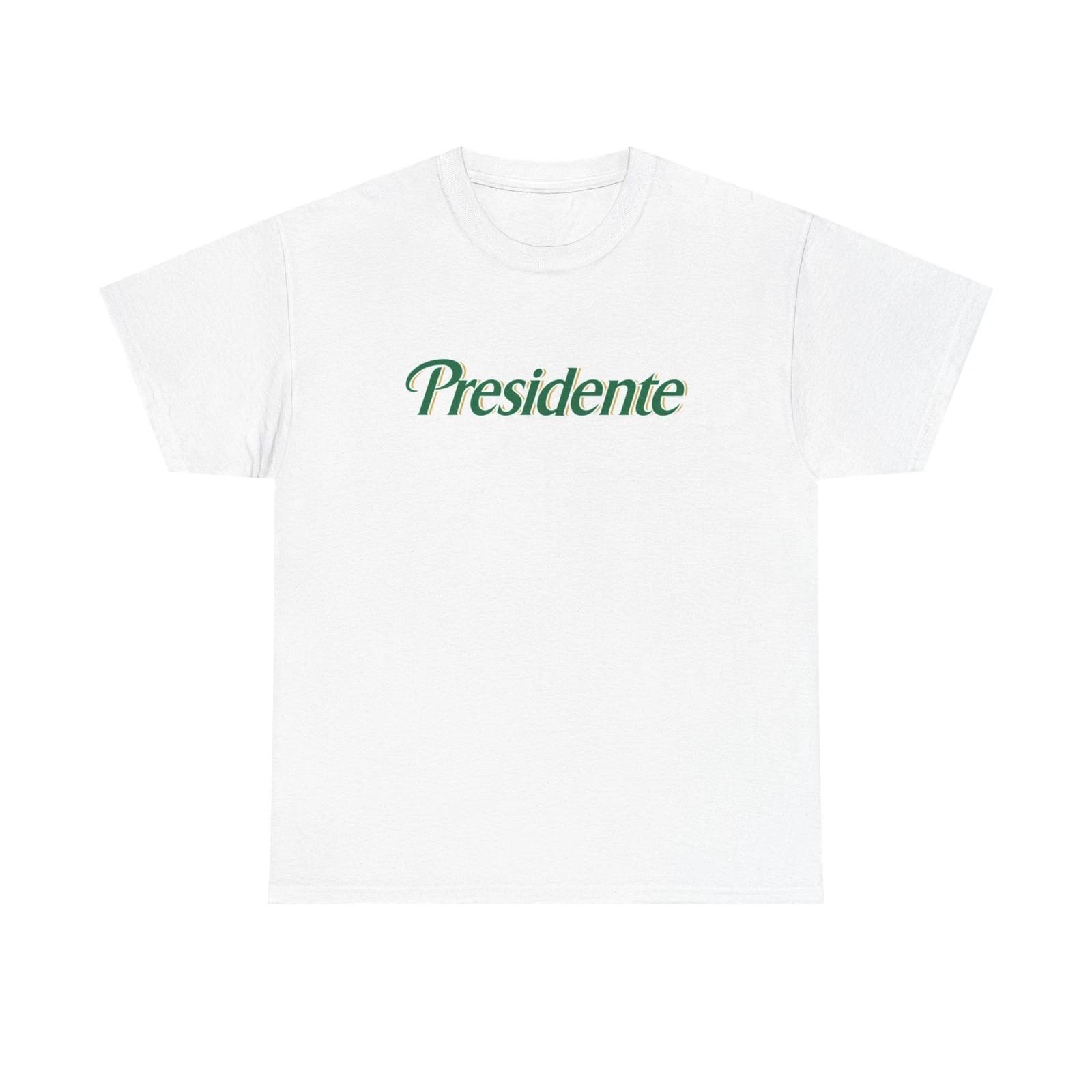 Men s and Women s T-shirts Presidente Beer Graphic XS